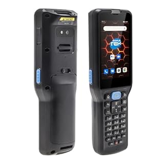 SIMPLETEK - PDA Industriale Rugged (Lettore Barcode 1D/2D/QR) con Tastiera Fisica, 3.5 Pollici - Android 12, 4GB RAM / 64GB ROM, Dual SIM, 5200mAh
