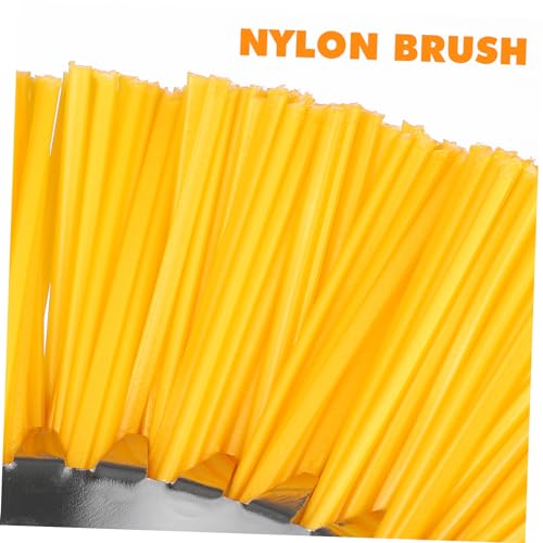 KONTONTY Universal Nylon Brush Trimmer Wheel Attachment for Grass Cutting and Lawn Mower Nylon Material for Efficient Trimming and Weeding
