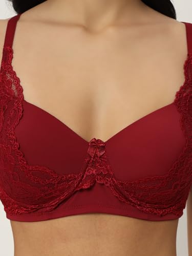 Image of Full Coverage Comfortable Wireless Padded Bra and Hot Panty Set for Women's and Girls