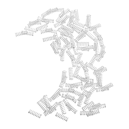100 Pcs Silver Steel Leveling Compression Springs for 3d Printer Bed