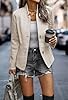 Women's Coat Casual Open Front Blazer Long Sleeve ... #5