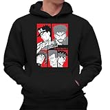 the Fan Tee Sudadera Adulto con Capucha de Hombre Dibujos Animados Jojo’s Bizarre  Poses, Ora,MUDA, Adventure Joestar, Los Stands 004 L
