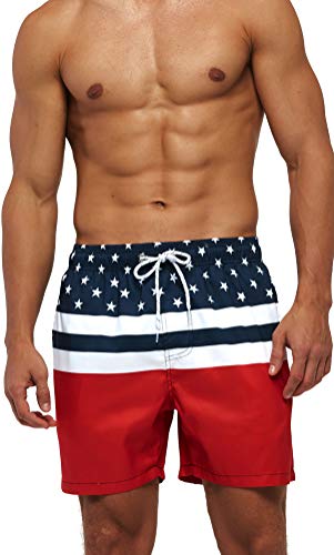 Mens Swim Trunks Quick Dry Swim Shorts with Mesh Lining Funny Swimsuits Bathing Suits4