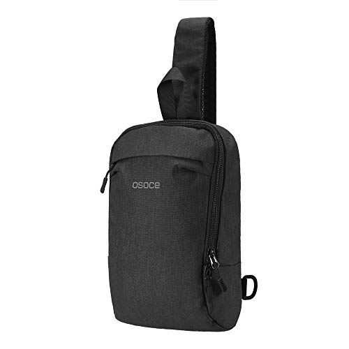Andoer 5L À Prova D 'Água Homens Mulheres Bolsa De Ombro Casual Anti-Roubo Bolsa De Suporte Para Pe