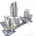 Mycity1:300 Battle Damage Scene, Destroyed City Scene, Simulation Assembly Building Model (A)