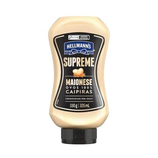 Maionese Hellmann's Supreme Squeeze 330g