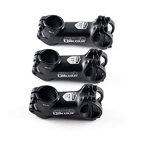 Bike Stem 31.8 Bicycle Stem 17 Degree Handlebar Riser Extender for Road Bike, Mountain Bike, MTB, BMX, Cycling (Only Fit 1.25\"/31.8mm Handlebar) (31.8 x 60mm) - Thumbnail 7