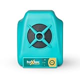 Uses powerful ultrasonic emissions with varying frequency (8-41kHz) to prevent habituation of the target species