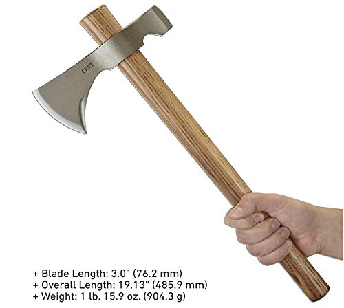 Columbia River Knife & Tool CRKT Woods Chogan Tomahawk Axe and Woods Chogan Tomahawk Sheath Bundle