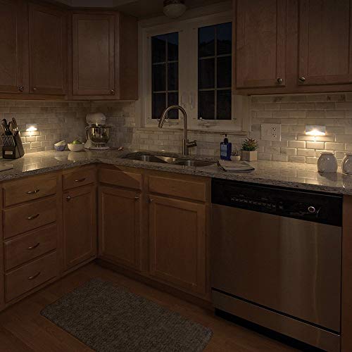 Beams Mb710 15 Lumen Led Wireless Battery Powered Motion Sensing Led Nightlight, 3-Pack, White #TOP3