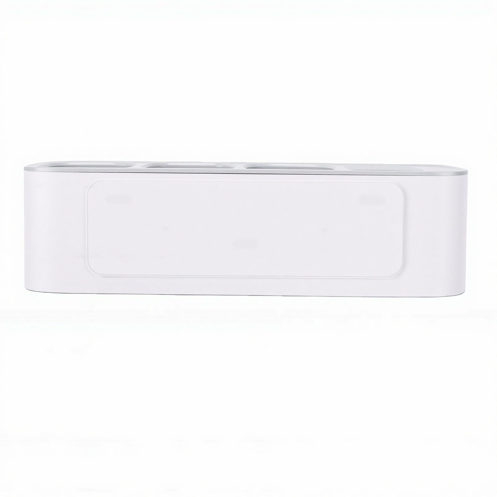 Sxhlseller Soporte para Cepillo de Dientes Eléctrico, Pantalla LED Montada en la Pared, Soporte para Limpiador de Cepillos de Dientes Recargable, Cuenta con un Ciclo de Limpieza Automático