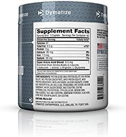 Dymatize Super Protein Amino 6000 Protein Supplement, High-Quality Protein & Amino Acid Complex, 3g Protein, 8.5mg BCAAs, 180 Caplets