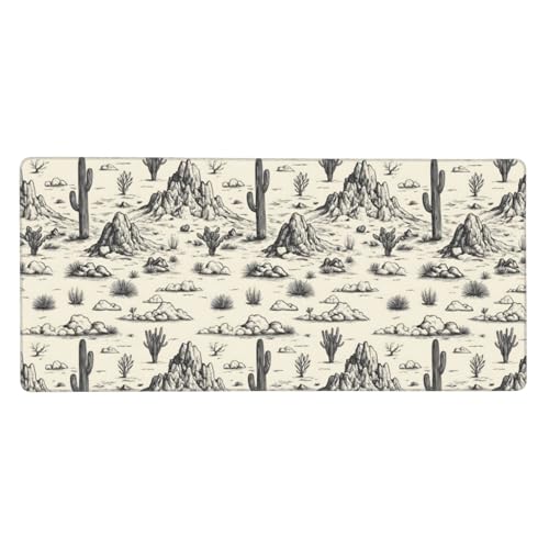 Clavier de bureau et souris pour ordinateur portable sur tapis de souris de jeu