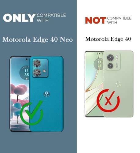 Image of Jkobi Back Case Cover for Motorola Moto Edge 40 Neo (Silicone Clear Shockproof Case with Camera Protection | Soft and Flexible | Transparent)