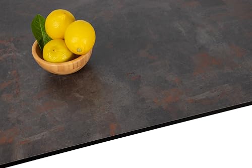 Image of Magma Compact Laminate Worktop | 12mm Thick & Solid White Core | Marble Effect Kitchen Worktop | Length 1M - 4.2M | Compact Solid Laminate (1M x 345mm x 12mm)