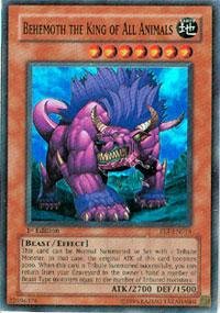 Amazon.com: Yu-Gi-Oh! - Behemoth El Rey de Todos los Animales (FET