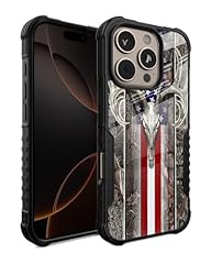 Camo Deer American Flag