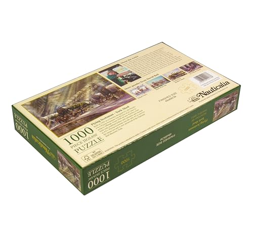 Nauticalia Flying Scotsman at York Shed by David Bell 1,000-piece Puzzle, Multicoloured, 48x68cm - Image 4