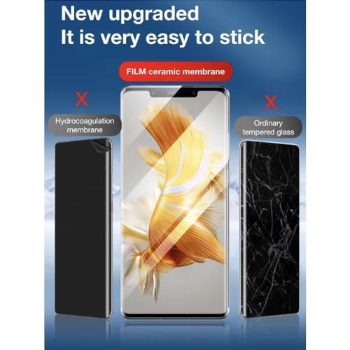 Image of STP FEEL 2 Pack Unbreakable Ceramic Screen Protector Guard with frame For Vivo Y300 Plus 5G (6.78 Inch, Pack of 2) | Finger Print Support - HD /3 Months Warranty