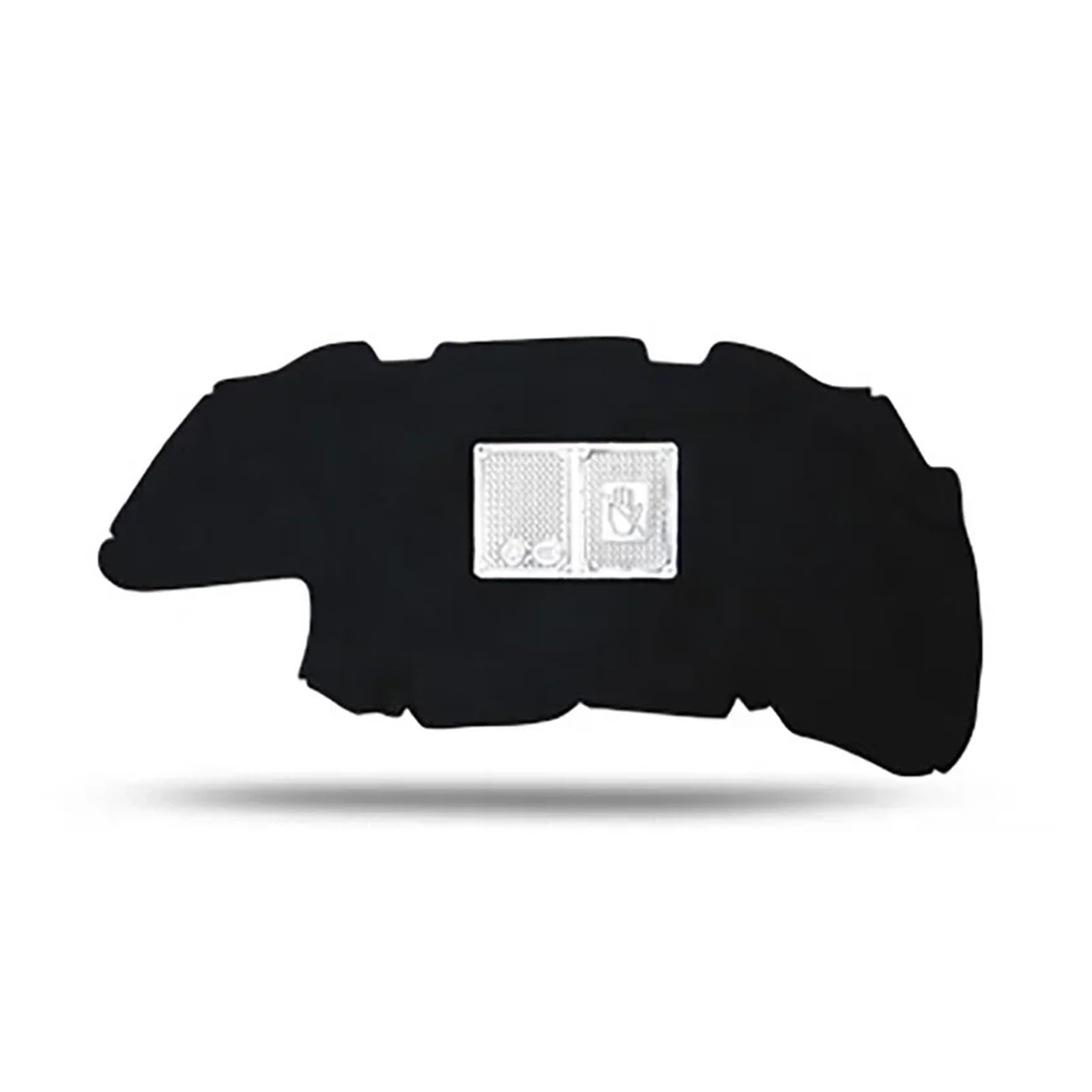 Car Front Engine Sound Insulation Cotton Hood Heat Insulation Mat Pad Cover Compatible for Peugeot 206 2003 -2013