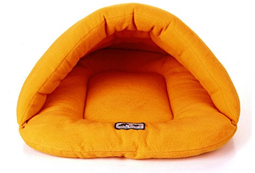Infabe ペット ベッド ハウス ペット用寝袋 ペットベッド 猫ベット 犬小屋 猫犬用 幼い猫 小型犬 成猫 中型犬 マットレス 室内用 秋冬 ドーム型 持ち運び 柔らかい 暖かい 竹炭繊維 Amazon 楽天 ヤフー等の通販価格比較 最安値 Com