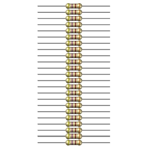 Image of 470 Ohm Resistor 1 /4W 5% Tolerance, Pack of 100 (470 Ohm)