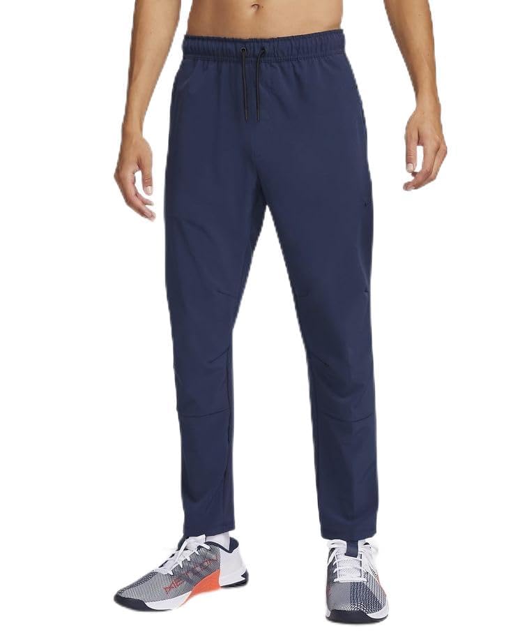Men's Athletic Track Pants, Black, Casual Sports Track Pants with Pockets, Slim Fit Tapered Training Sweatpants for Running, Gym-image-24