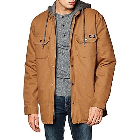 Dickies Sherpa Lined Flannel Shirt Jacket Cover