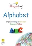 Bilingual Bee Alphabet DVD - ENGLISH - FRENCH - GERMAN - SPANISH - TURKISH - Ultimate bilingual education on your TV for the whole family!
