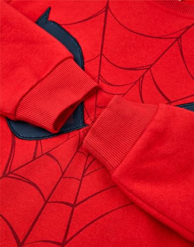 Pull col rond Spider-Man enfant pour l'école et les sorties Marvel - 6