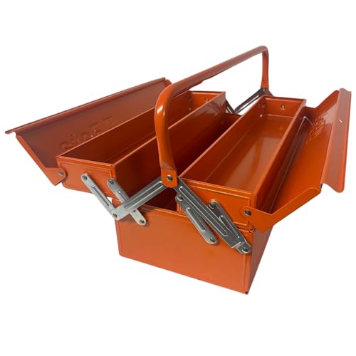 Boîte à outils métallique Beta C19 avec 3 compartiments déployables