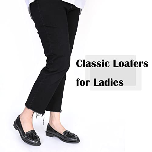 MIXIN Womens Loafers Flats Casual Shoes Slip On Loafers for Womens Comfortable Black Shoes for Ladies - Image 3