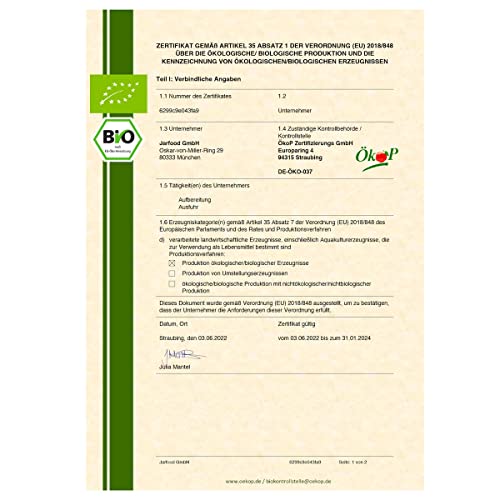 JARMINO Kalbsknochenbrühe 6x350 ml | Bio-Qualität, Kollagen- & proteinreich | nach Hildegard von Bingen | Paleo Keto Bone Broth | Bio Brühe aus Weidehaltung & Grasfütterung