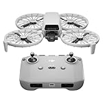 DJI Flip, dron con cámara 4K UHD para Adultos, ‌< ...: Vuela sin miedo - Este dron con cámara 4K tiene protectores de hélice de cobertura total hechos de fibra de carbono ligera, proporcionando protección integral para ti. ¡Disfruta tu tiempo con el dron! Ligero y Apegado a las Normas - Con un peso infer...