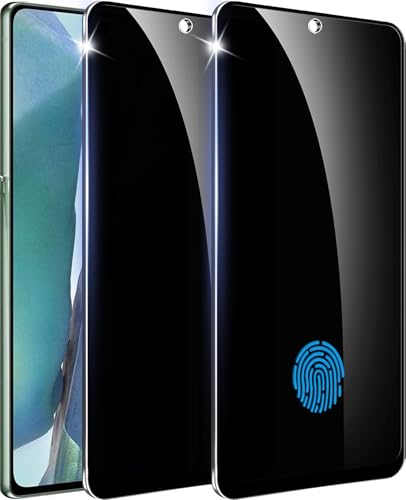 Amleute 【2+1 Pack】 Designed for Samsung Galaxy Note 20 5G Privacy Screen Protector【9H Tempered Glass】 Anti-Spy Film Compatible with Samsung Galaxy Note20