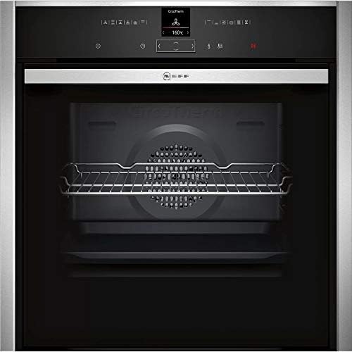 Neff N70 Slide & Hide Pyrolytic Self Cleaning Electric Single Oven - Stainless Steel