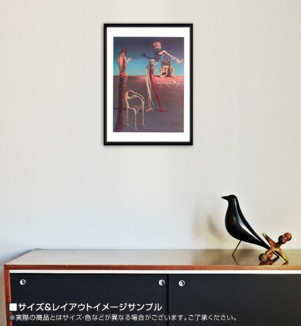【額縁付き】 A2 ポスター サルバドール・ダリ 女性 額縁付き】 A2 ポスター サルバドール・ダリ 女性 - メルカリ