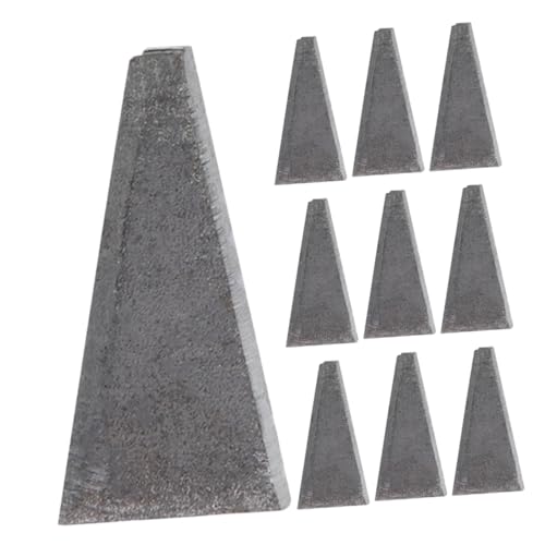 Gadpiparty 20pcs Wedge Kit Triangle Hammer Handle Reinforcement for Garden Tool Bushcraft