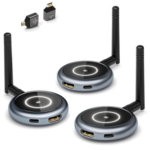 AIMIBO 4K Wireless Display Dongle - echte plug & play, 2,4 G & 5 G HDMI