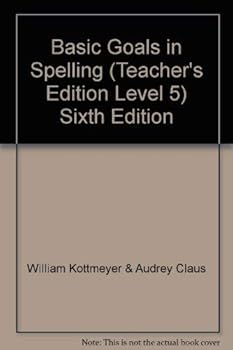 Paperback Basic Goals In Spelling Book