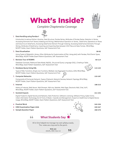 Image of Arihant All in One Informatics Practices Class 12 for CBSE Exam 2026-27 | NCERT Based Complete Theory, Practice Exercises, CBQs, A-R, Sample Papers & Mind Maps | Revised Edition as per Syllabus