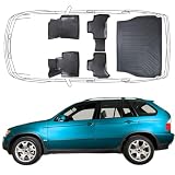 TRIMAK 3D Fussmatten & Kofferraumwanne für BMW X5 E53 1999-2006