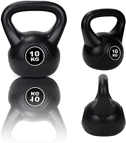 41RD3dN8R9L Kemket Vinyl Kettlebell Weight - 2kg to 20kg- Color Coded Weights, Strength Training Fitness Workout Home Gym 2kg, 4kg… - Image 7