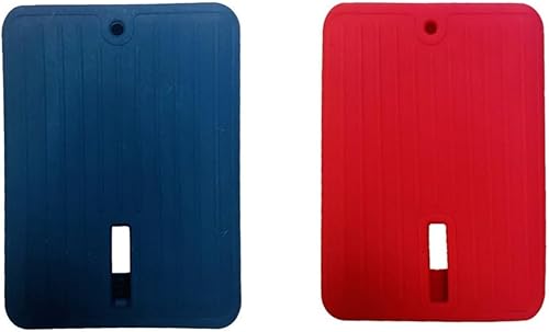 Paquete de 2 fundas protectoras de silicona suave compatibles con Toshiba Canvio Basics A5 1TB 2TB disco duro externo portátil, disco duro, a prueba