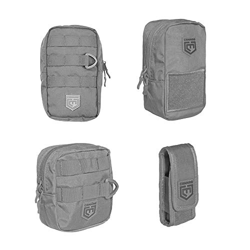 Cannae Pro Gear EDC 9x6, Altum 8x6, Triginta 6x6 & Crumina 3x1 Utility Pouch Set