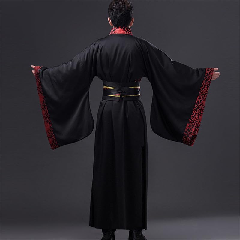 Hombres Hanfu Ropa Tradicional China Antiguo Traje Festival Etapa Rendimiento Ropa Traje de Baile folclórico