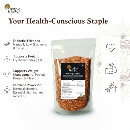 Image of Native Forever Rajamudi Rice - Low GI, High Fiber 5 Pack, 9000g