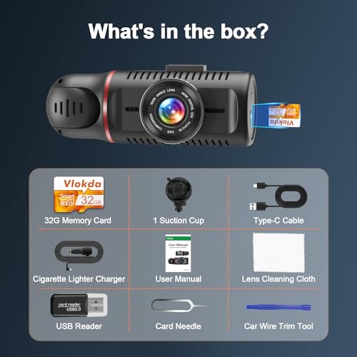 Dash Cam Front and Inside, Dashcam for Cars 1080P Dual Dash Camera with 32G Card Car Adjustable Lens Dash Cam 2 Channel with Night Vision, G-sensor, Loop Recording Dash Cams for Truck and Taxi Driver Dash Cam Front and Inside, Dashcam for Cars 1080P Dual Dash Camera with 32G Card Car Adjustable Lens Dash Cam 2 Channel with Night Vision, G-sensor, Loop Recording Dash Cams for Truck and Taxi Driver
