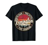 Remington The Man The Myth The Legend Personalized Name T-Shirt