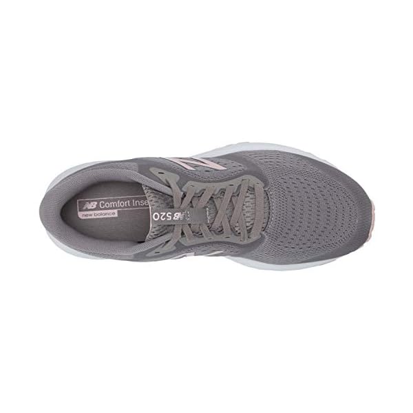 New-Balance-Womens-520-V6-Running-Shoe New Balance Women's 520 V6 Running Shoe, Marblehead/Peach Soda/Black, 5 Wide